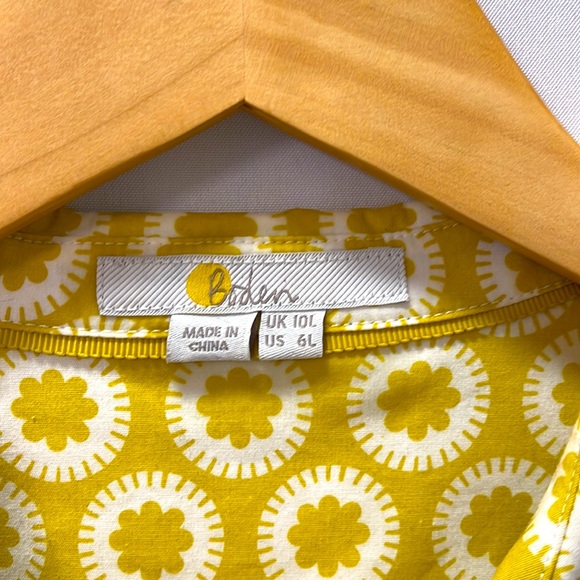 Boden Sophia Shirt Dress 6L - Picture 8 of 9